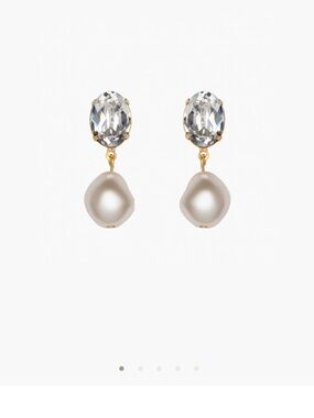 NWT Jennifer Behr Tunis Earrings in Diamond